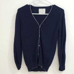 Zara Boys Navy Cardigan Size 11/12